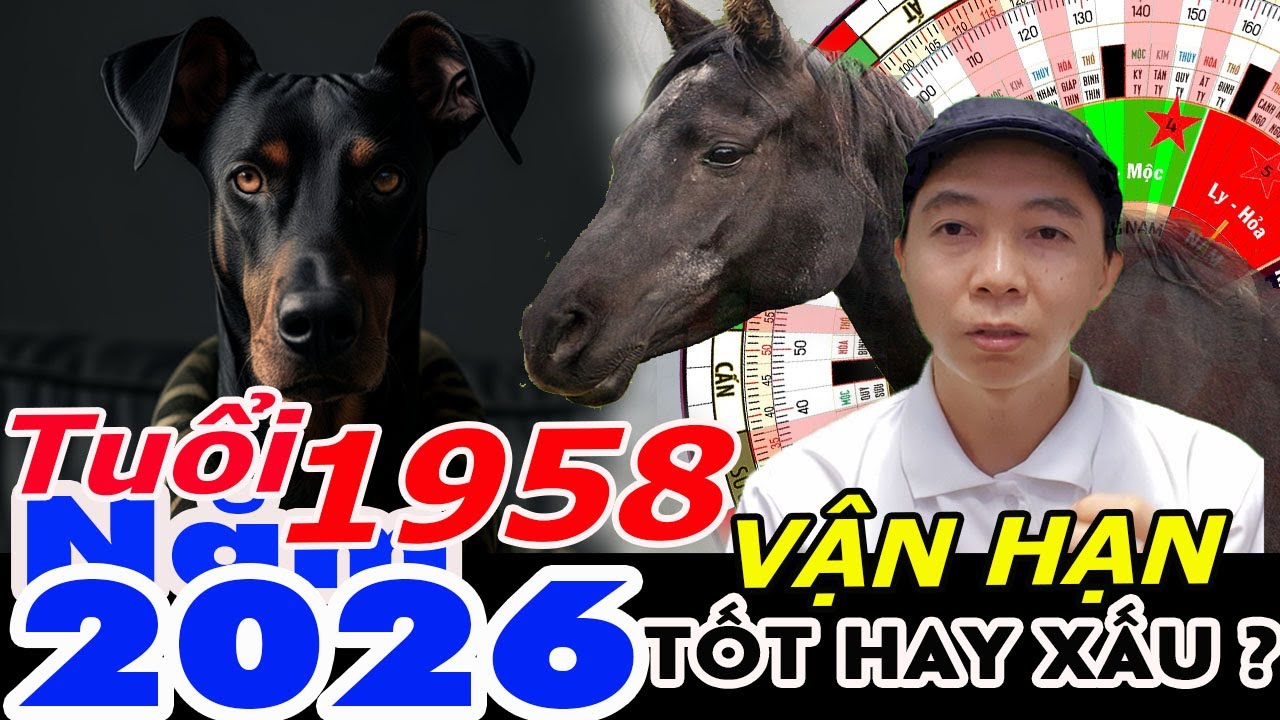 Xem Vận Hạn Tuổi Mậu Tuất 1958 năm 2026 RA SAO ?  Phong Thủy 100 Năm