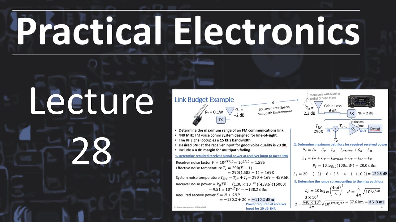 Practical Electronics - Lecture 28