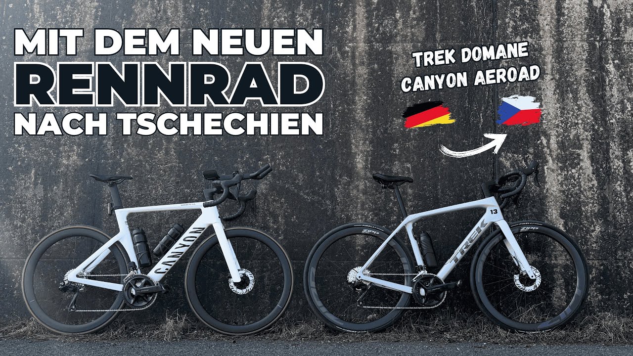 Mit dem Rennrad nach Tschechien! Die erste (ernsthafte) Rennrad Tour mit dem Trek Domane