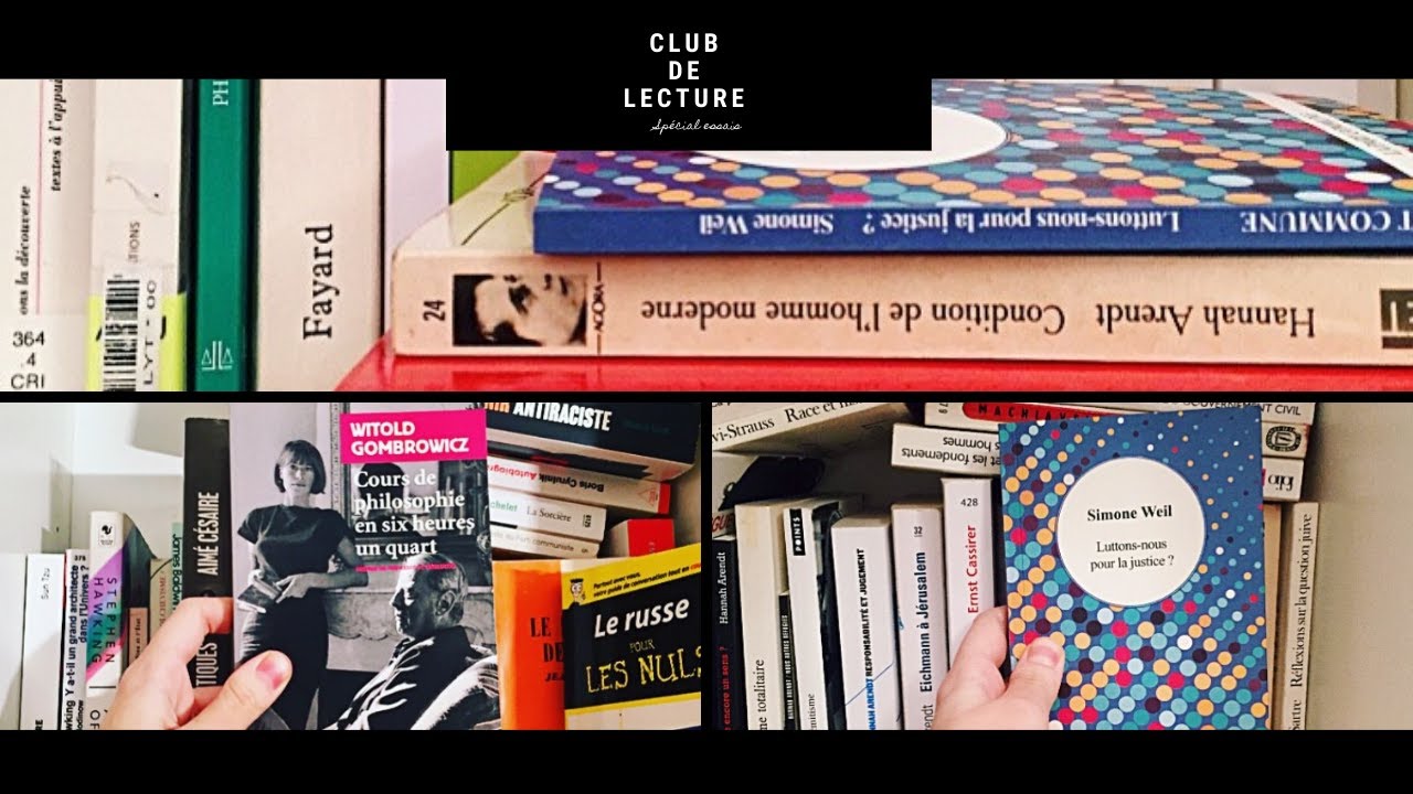 Lancement #essayonscdl (Club de lecture #1)