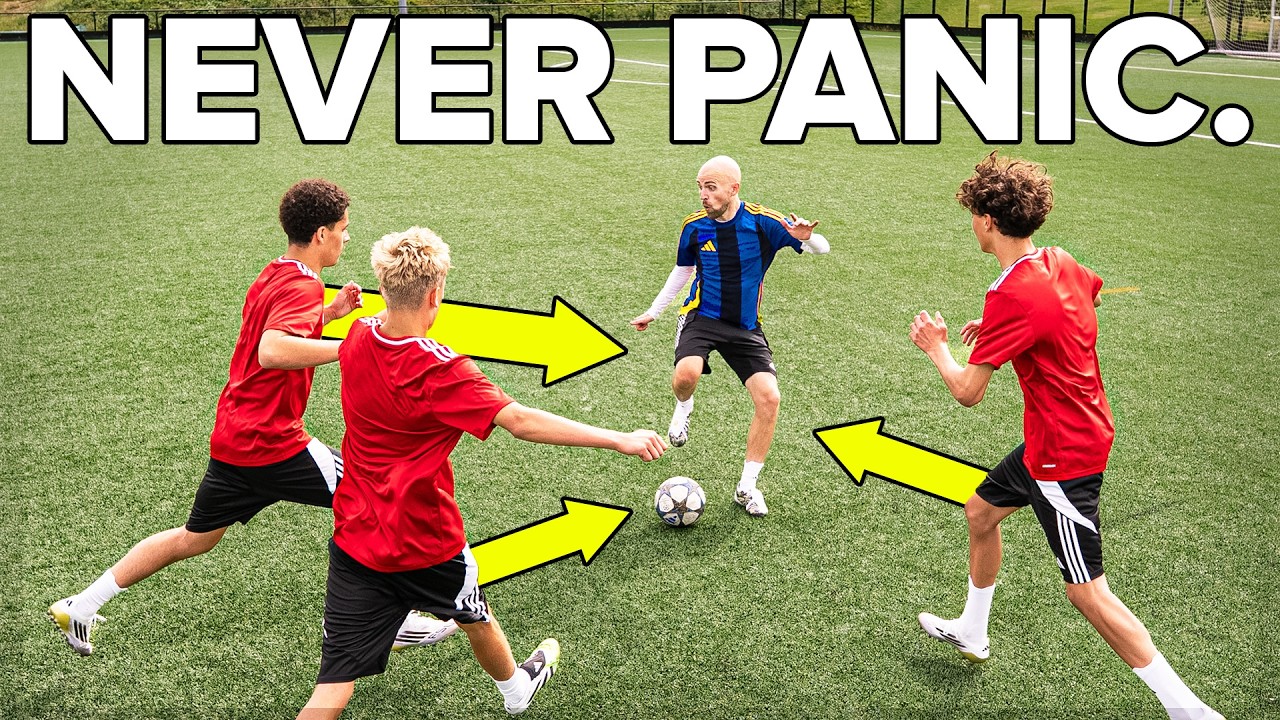 How to STAY CALM under pressure in football