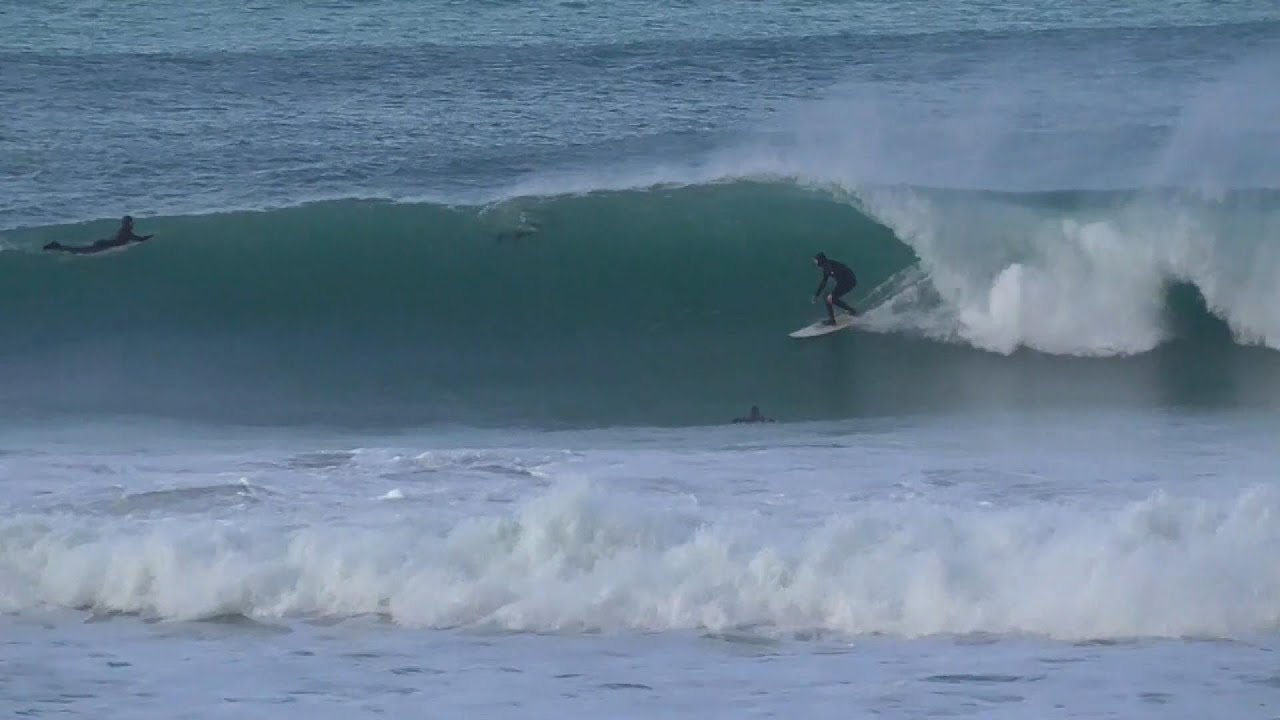 Winter surf Fistral Newquay Cornwall