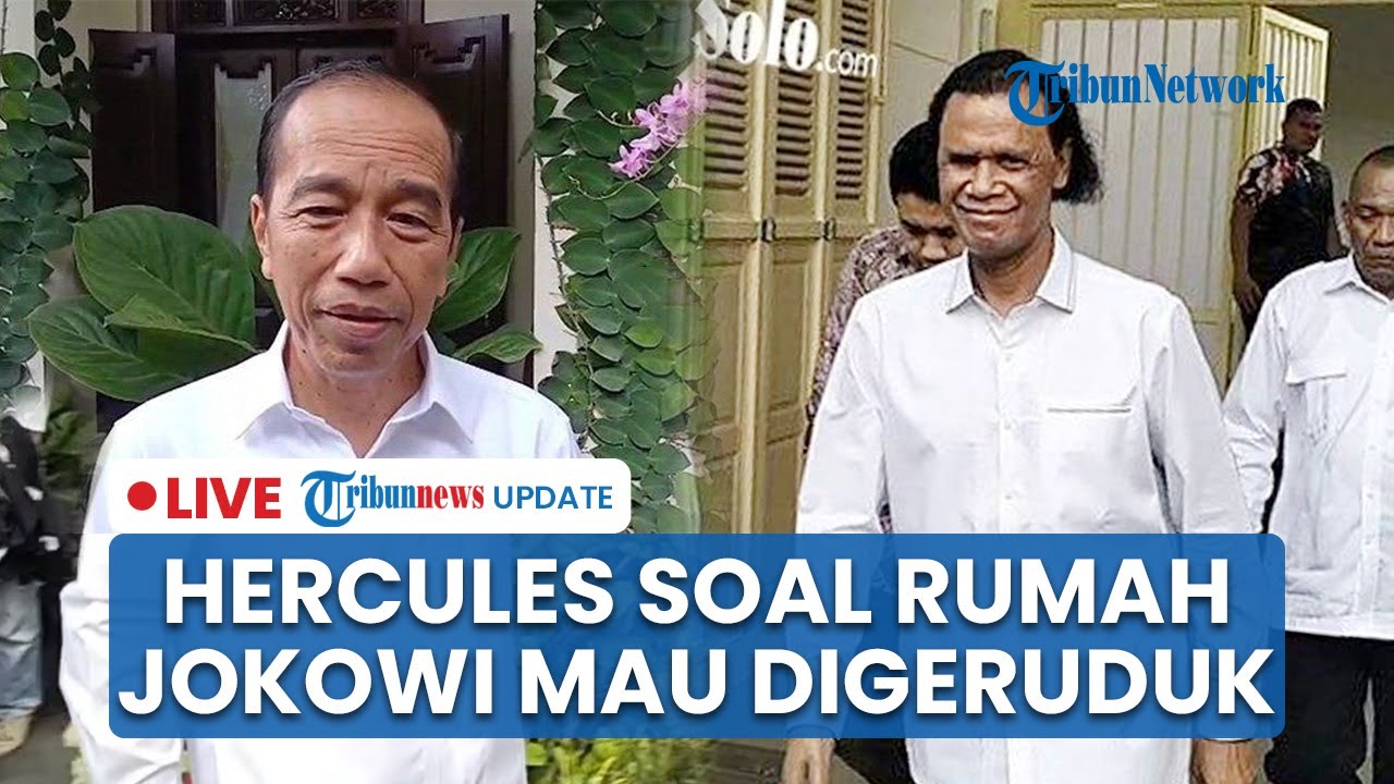🔴LIVE: Reaksi Hercules soal Massa Akan Geruduk Rumah Jokowi Lihat Ijazah: Nggak Usah Cari Masalah!