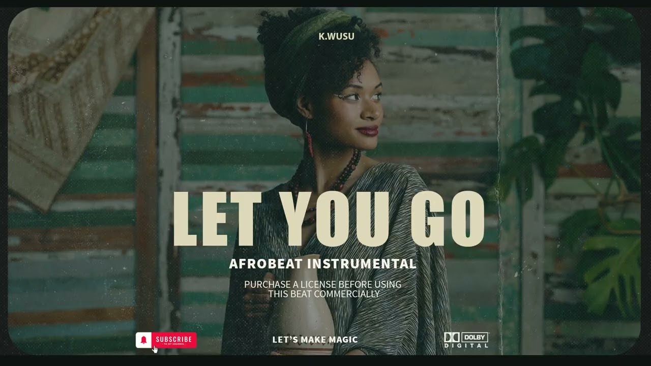 LET YOU GO Afrobeat Instrumental  Omah lay x Fola Type Beat 2026| Emotional Afrobeat Type Beat