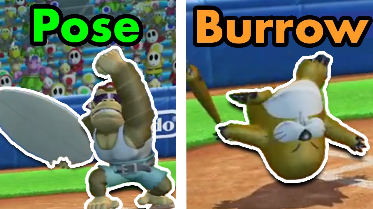 ALL SECRET HOME RUN ANIMATIONS IN MARIO SLUGGERS