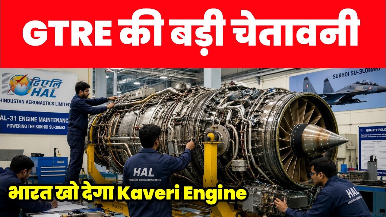 GTRE की बड़ी चेतावनी - GTRE Warns India About Kaveri 2.0 & AL-31 engines 