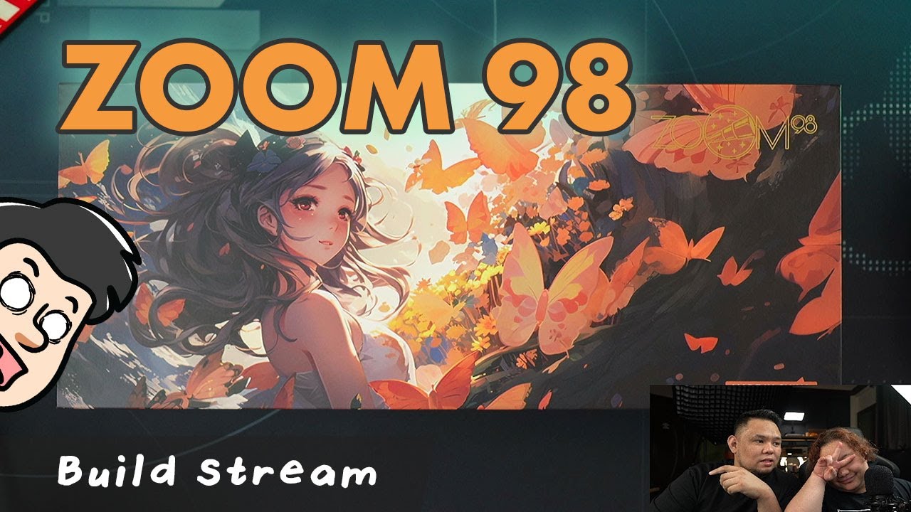Keeb Stream: Making My Wife Build The Zoom98 EE Cyber Yellow