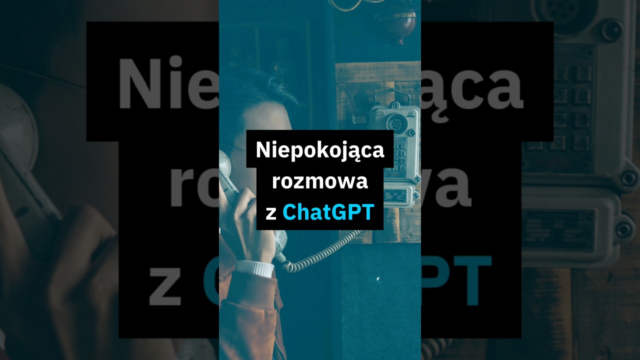 Niepokojąca rozmowa z ChatGPT.... #shorts