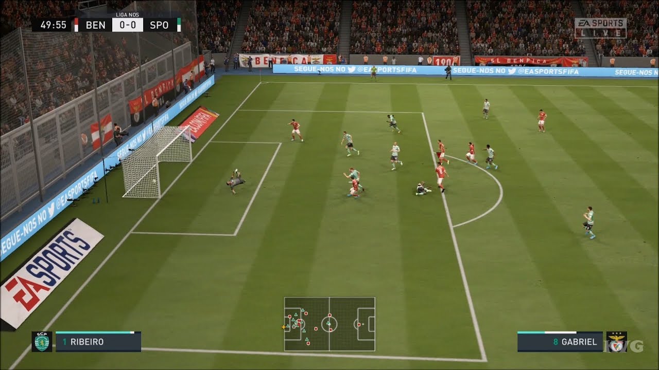 FIFA 20 - SL Benfica vs Sporting CP - Gameplay (PS4 HD) [1080p60FPS]