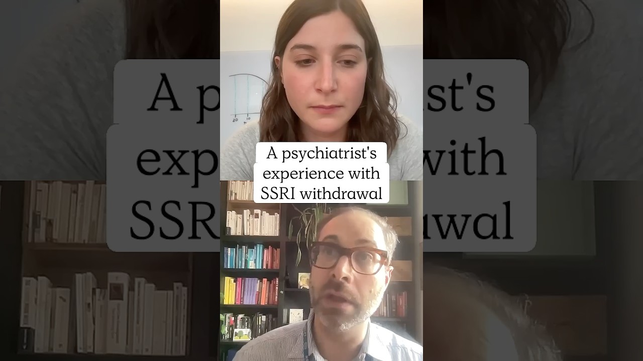 A Psychiatrist's Experience With SSRI Withdrawal | Dr. Mark Horowitz