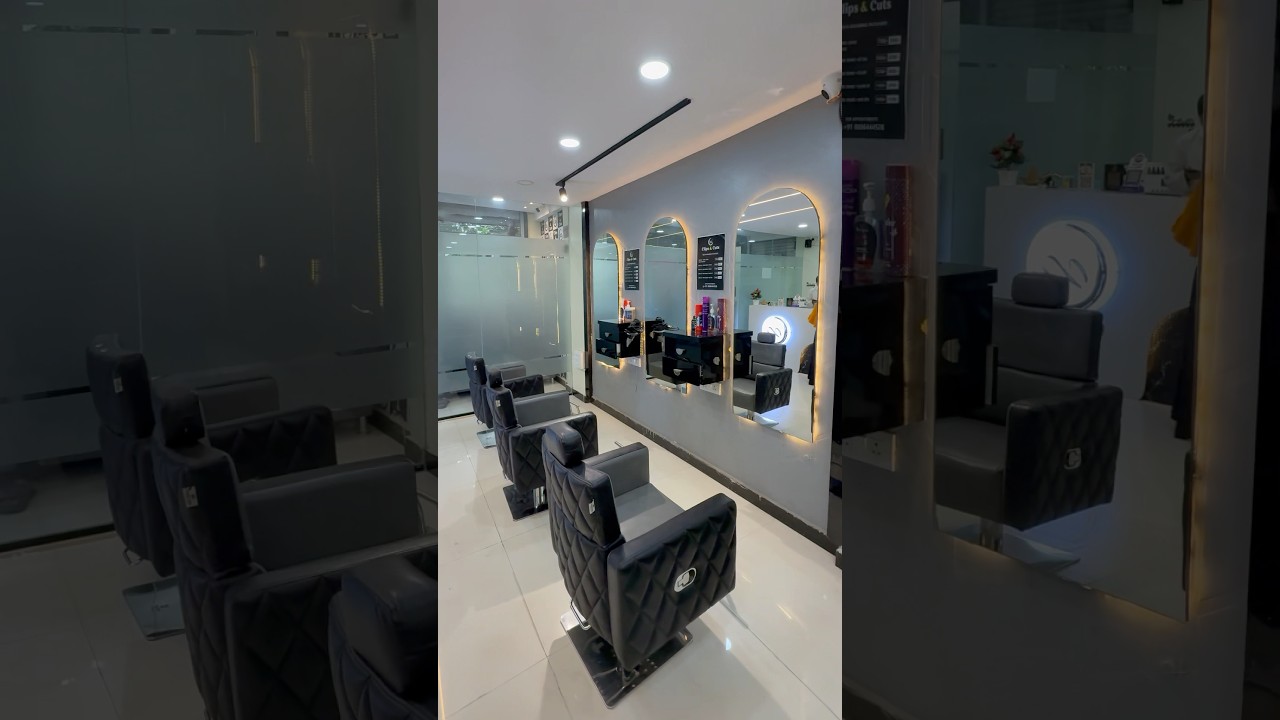 Budget friendly salon in pragathi nagar💇&zwj;♀️#food_oography #shortsviral #budgetfriendlysalon #foryou