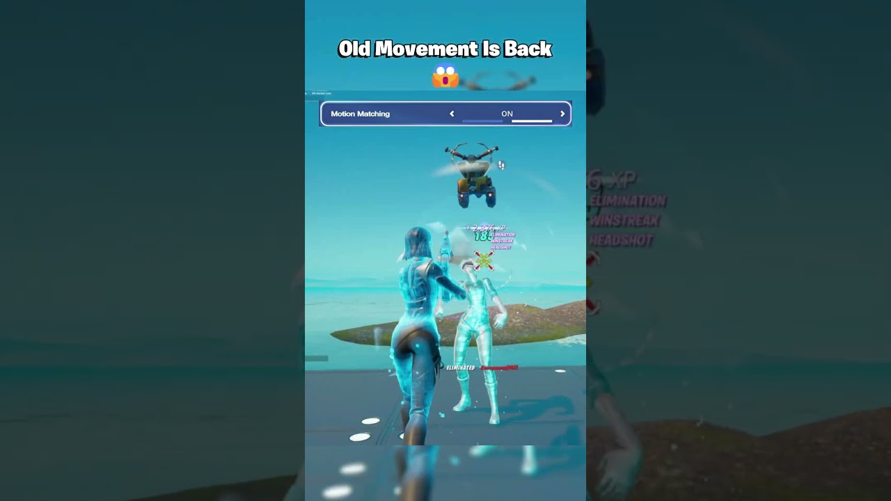 Old Movement Is Back In Chapter 5 🤯 | How To Get Old Movement In Fortnite Chapter 5 🤩 #shorts