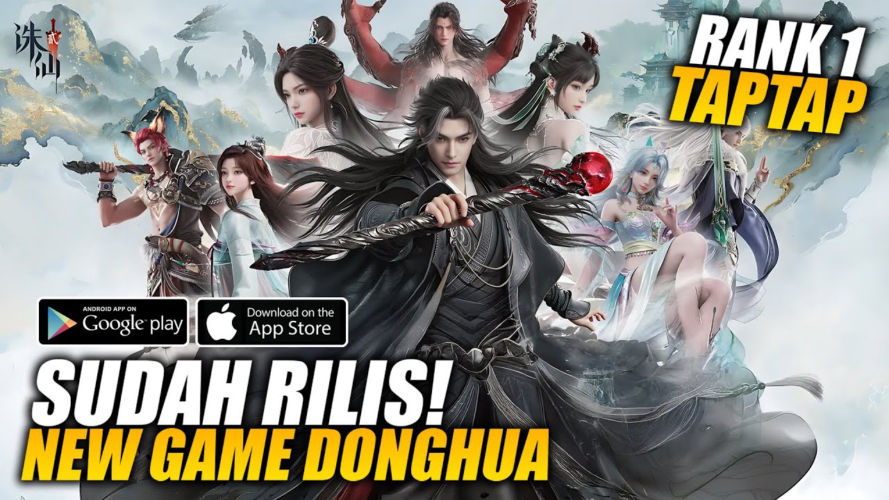 Rank 1! Game DONGHUA Terbaru Ini Akhirnya Rilis & Rame Parah - Jade Dynasty II (Android/iOS)