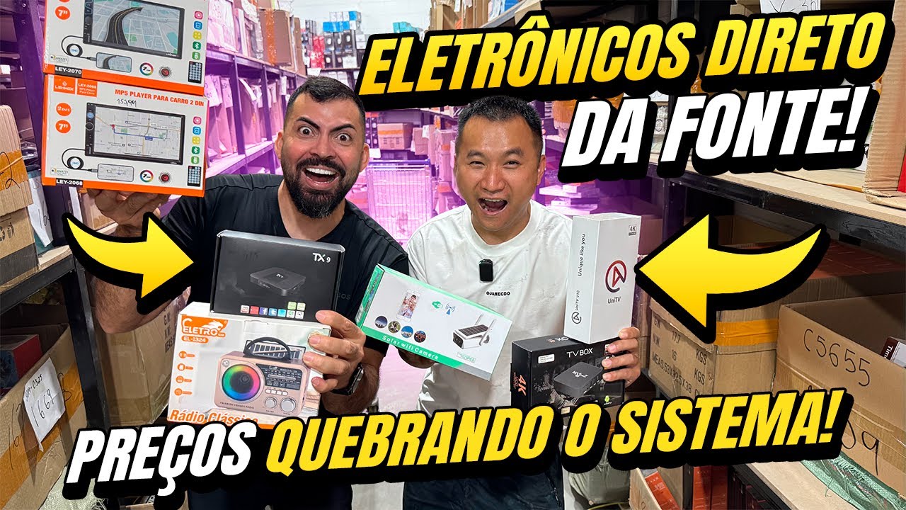 ACHEI O NOVO CENTRO DO ATACADO! ESSA DISTRIBUIDORA CHAMOU ATENÇÃO DE TODO MUNDO - GALPÃO DA CHINA