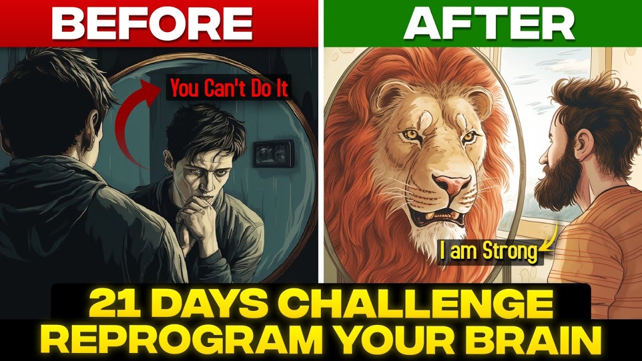 21 Days Challenge ! LISTEN TO THIS EVERY MORNING To Reprogram Your Brain | POSITIVE SELF TALK