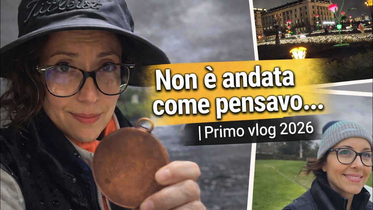 👉Non è andata come pensavo... forse è andata meglio? | Primo vlog 2026 ☔️