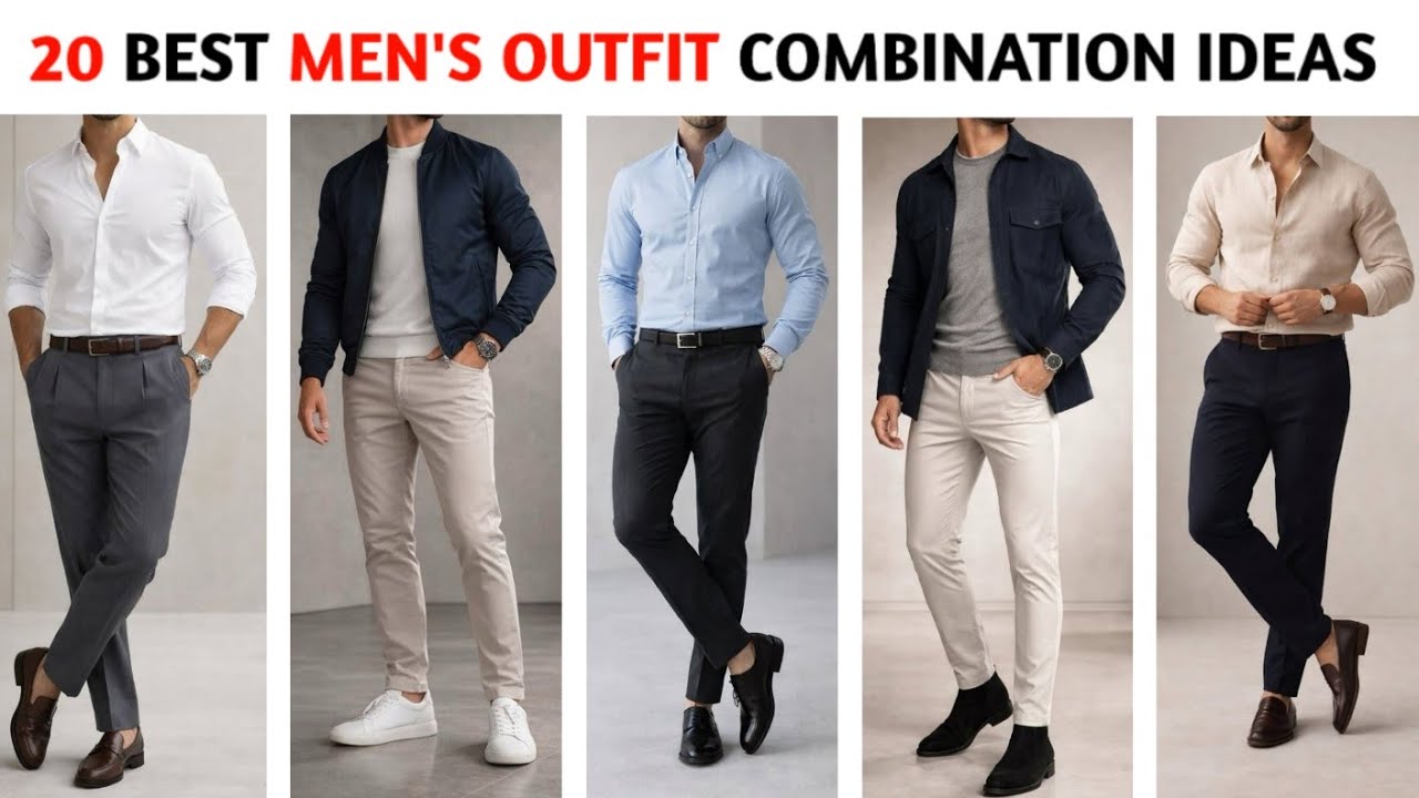 20 Best Men's Outfit Ideas 2026. 💡🔥 #mensfashion #mensstyle #formalwear #fashion #menswear