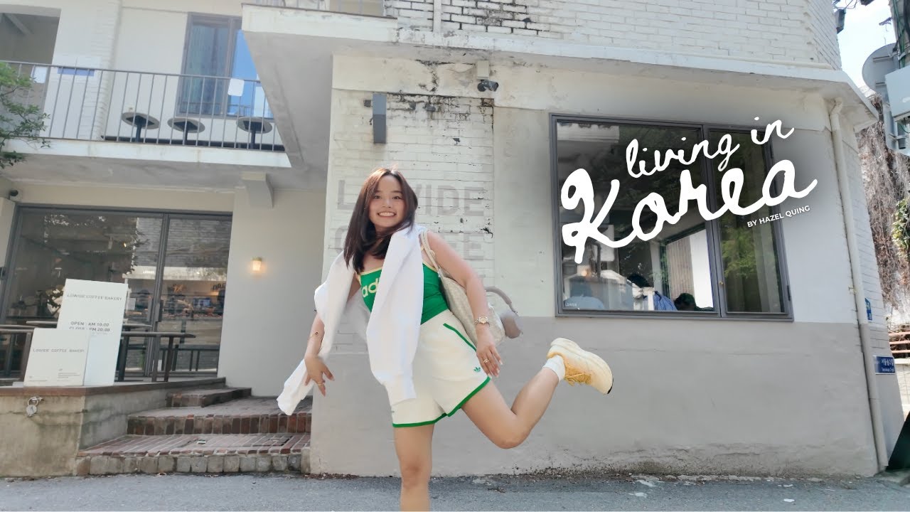 Living in Korea | raw 6am-8pm day in my life, working in cafes, enrolling in dance class