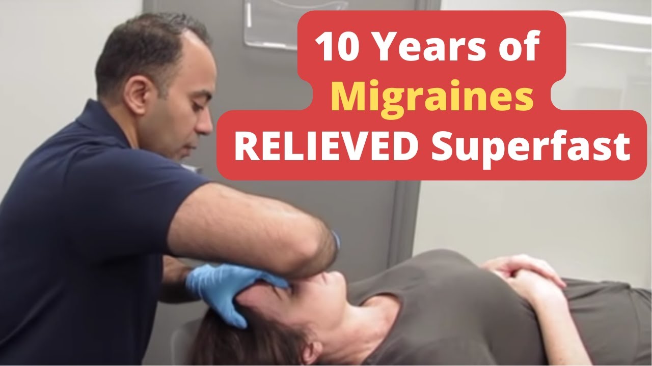 10 Years of * Migraine * RELIEVED Before Your Eyes! (THIS WORKS!!!)