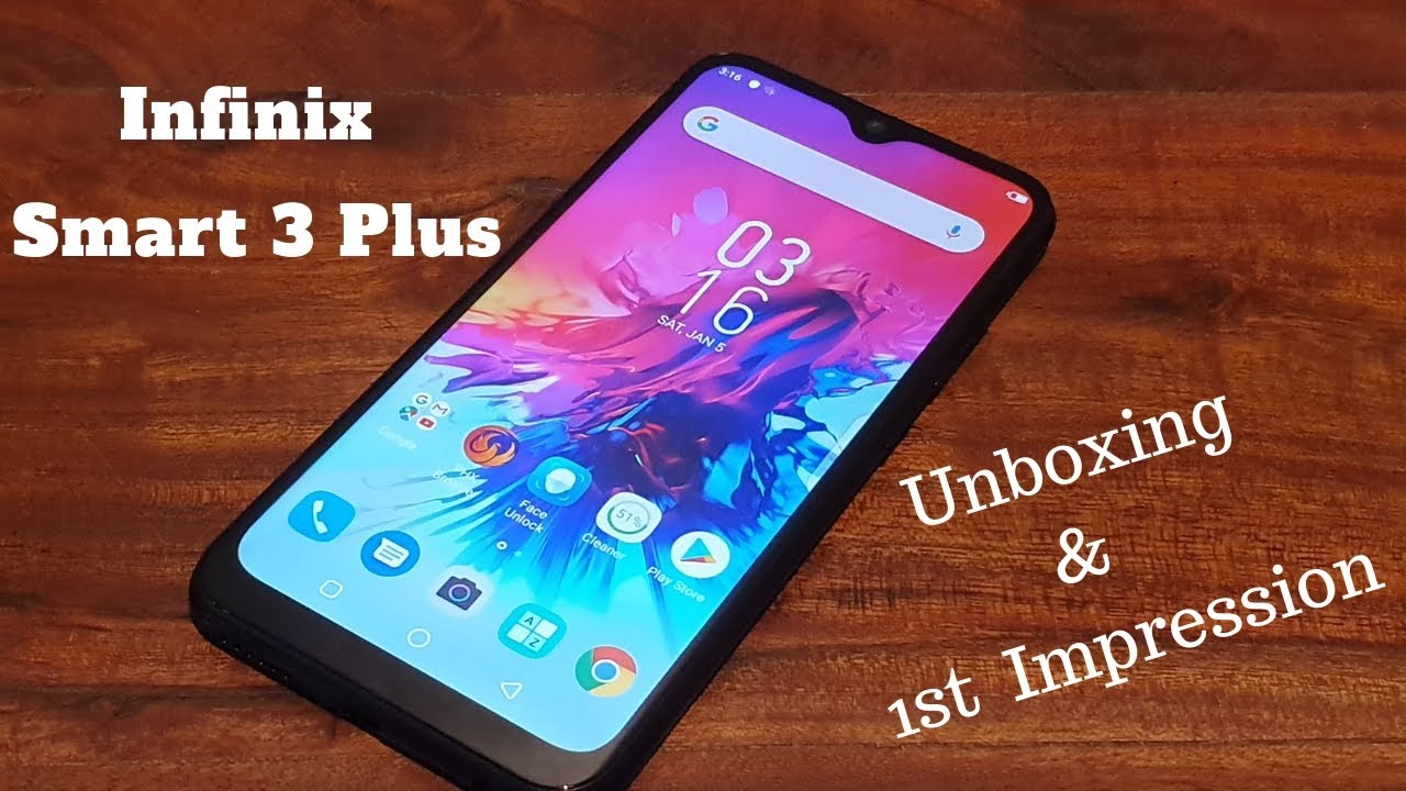 Infinix Smart 3 Plus -  Unboxing & 1st Impression
