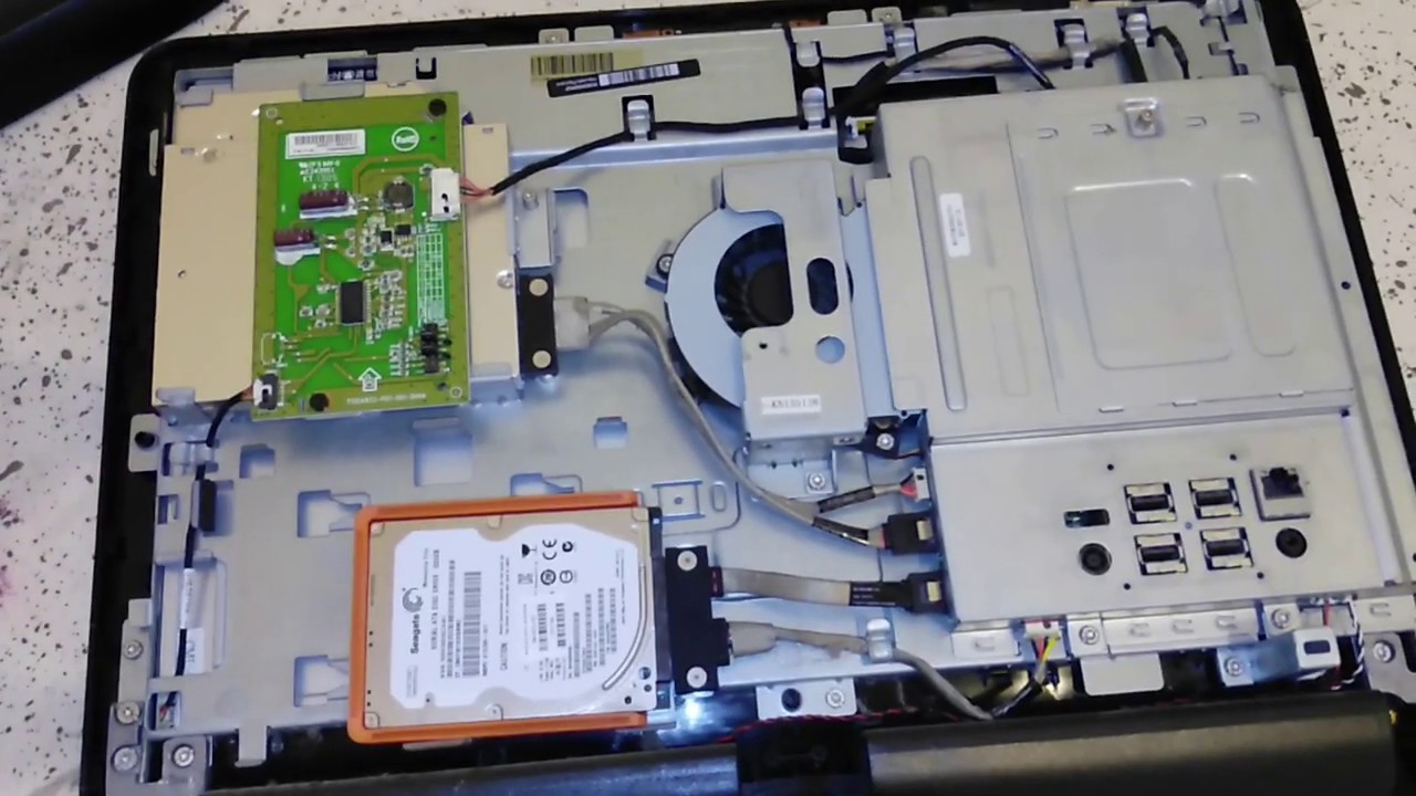 COMO DESARMAR PC TODO EN UNO | ALL IN ONE HP 18 | FÁCIL