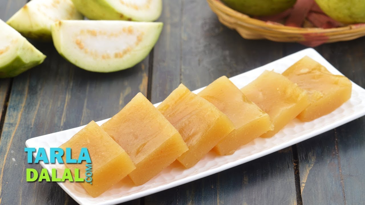 ग्वावाचीज़ - Guava Cheese Recipe (Christmas Special Recipe) by Tarla Dalal