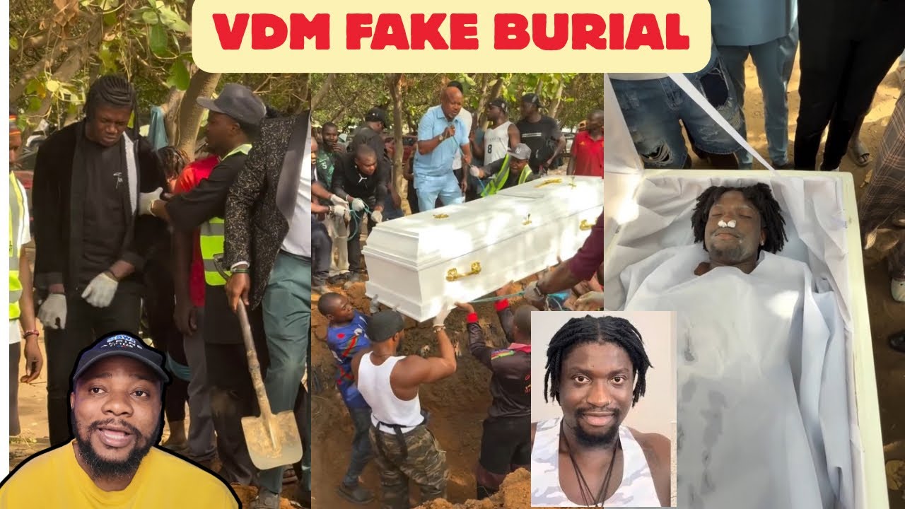 VeryDarkMan FAKE Burial as King Mitchy Resurrected after Seyi Tinubu 