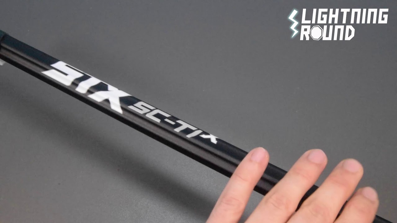STX Sc-Ti X Attack Lacrosse Shaft Lightning Round  Video