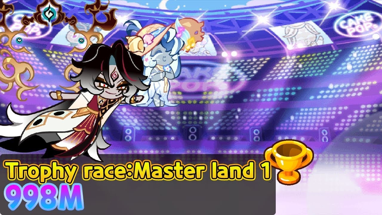 [Trophy race] Obscure Umbra Cookie + Blue Whale M land 1 | 998M
