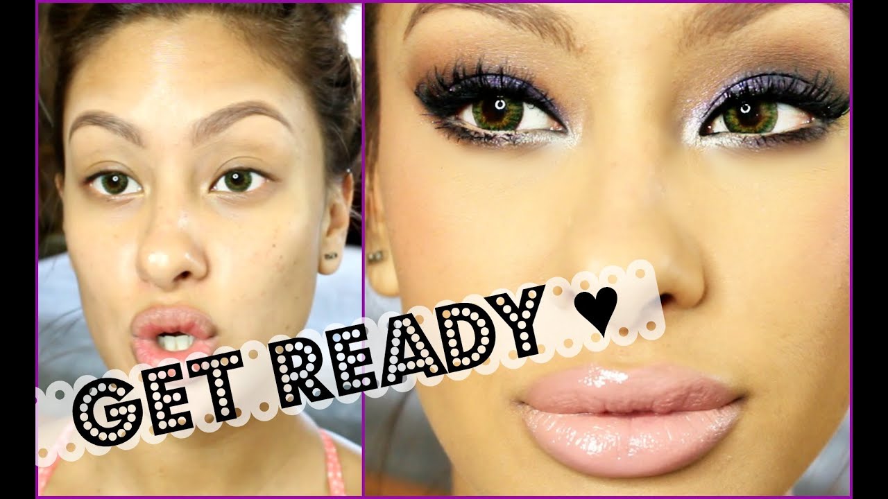 Get Ready with me:Too Faced Chocolate Bar Palette