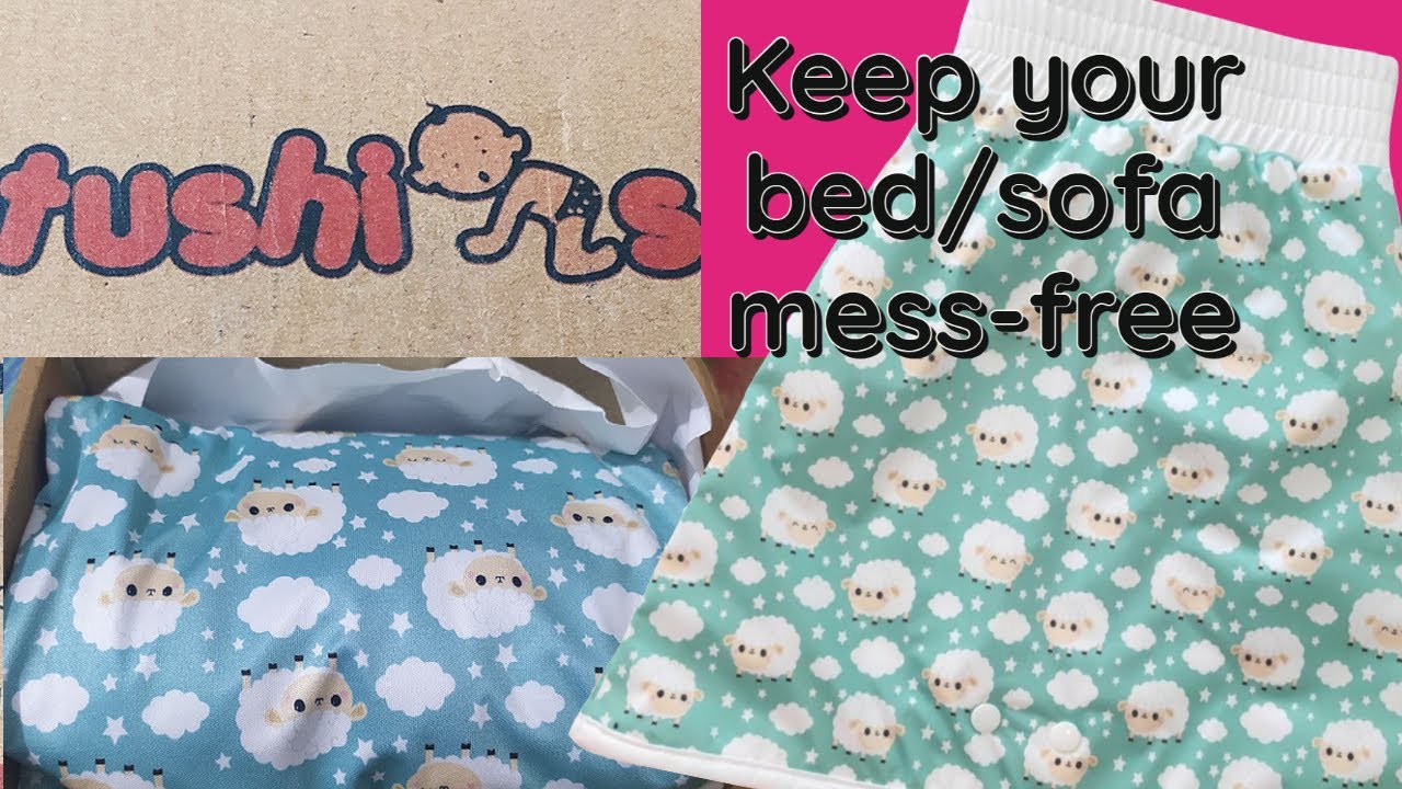 Tushions Wrapper for Toddlers/Kids | Keep your Bed/Sofa mess-free | Potty Training| Priya's nest