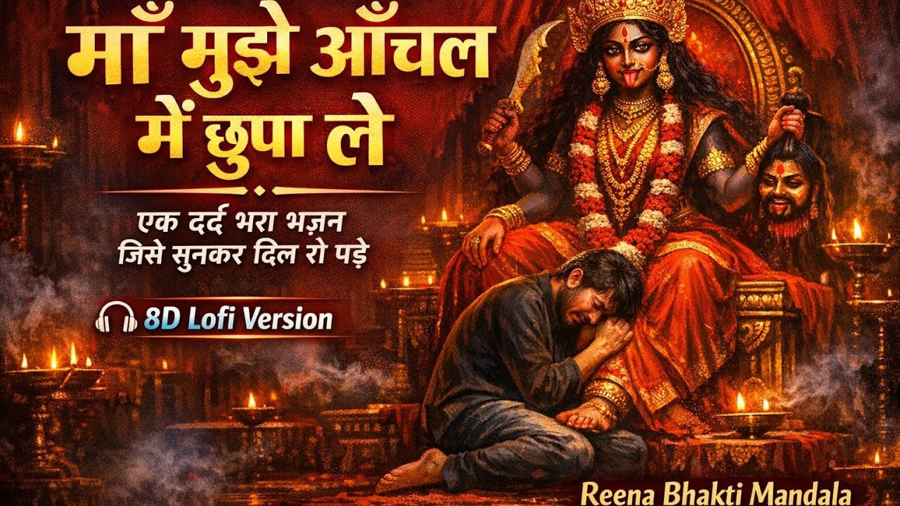 माँ मुझे आँचल में छुपा ले – एक दर्द भरा भजन जिसे सुनकर दिल रो पड़े | Maa Kali 8D Lofi Bhajan | 