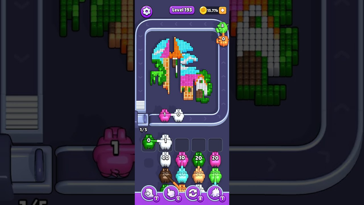 Pixel flow level 193 hard slow speed 