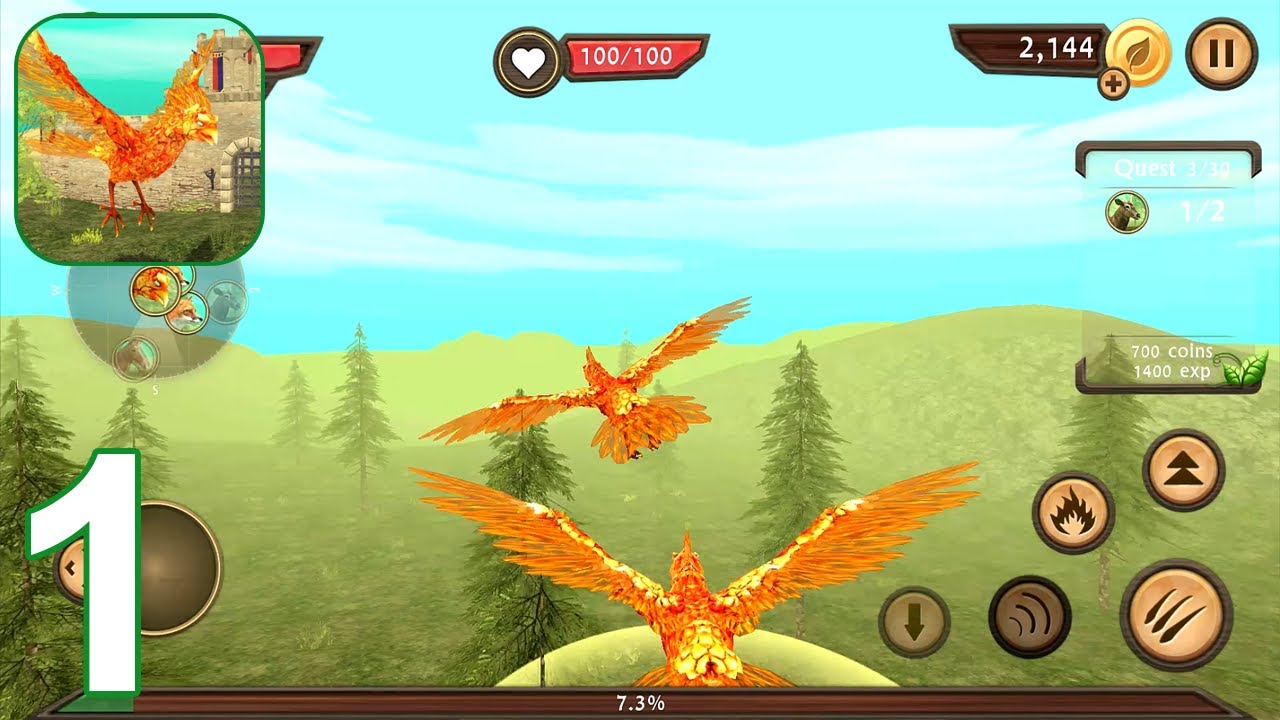 Phoenix Sim 3D Android Gameplay - Part 1