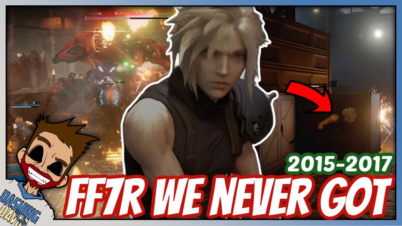 Ремейк Final Fantasy VII, которого мы так и не получили... | 10 лет FF7R