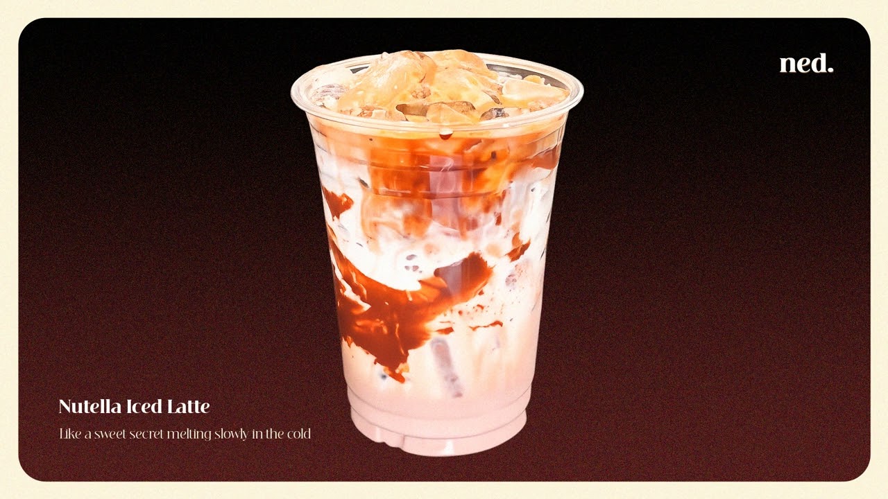 nutella iced latte.