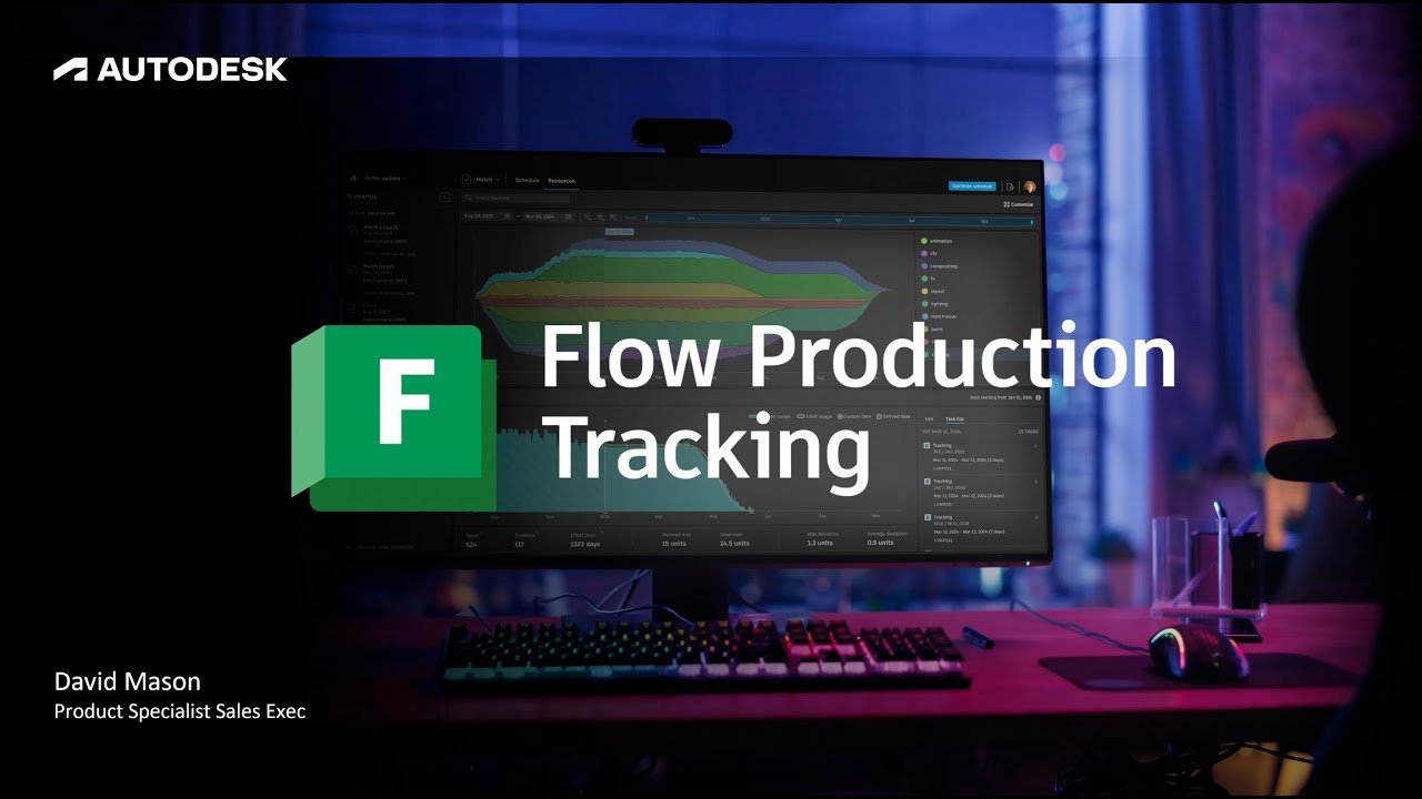 Flow Production Tracking, por David Mason, Tutorial