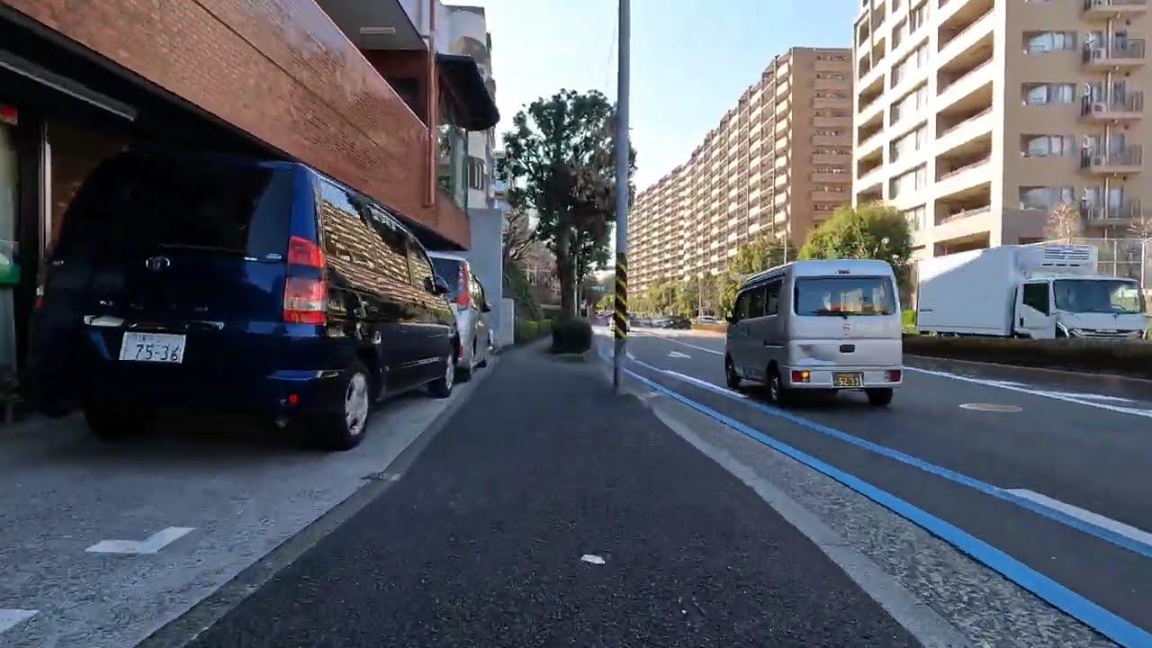 Japan Cycling | Yokohama Blue Line 07 | Nakamachidai to Azamino | 4K | March 2025
