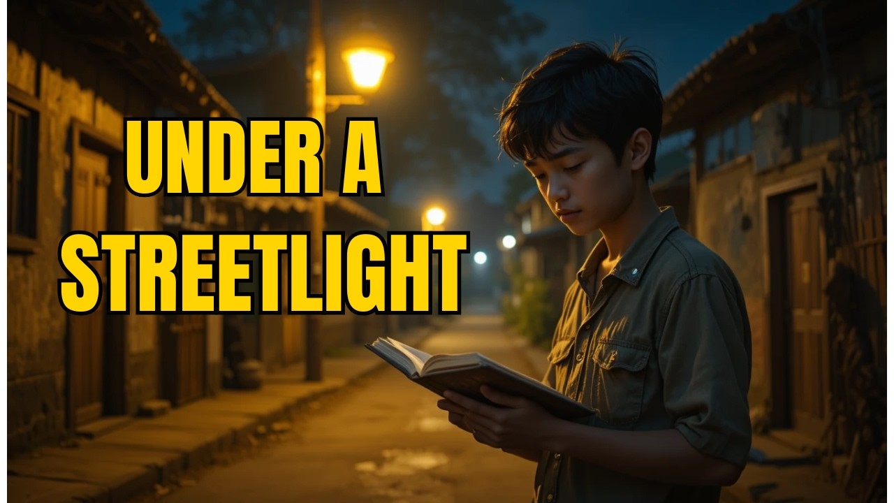 Poor Boy Studied Under a Street Light – His Success Will Inspire You