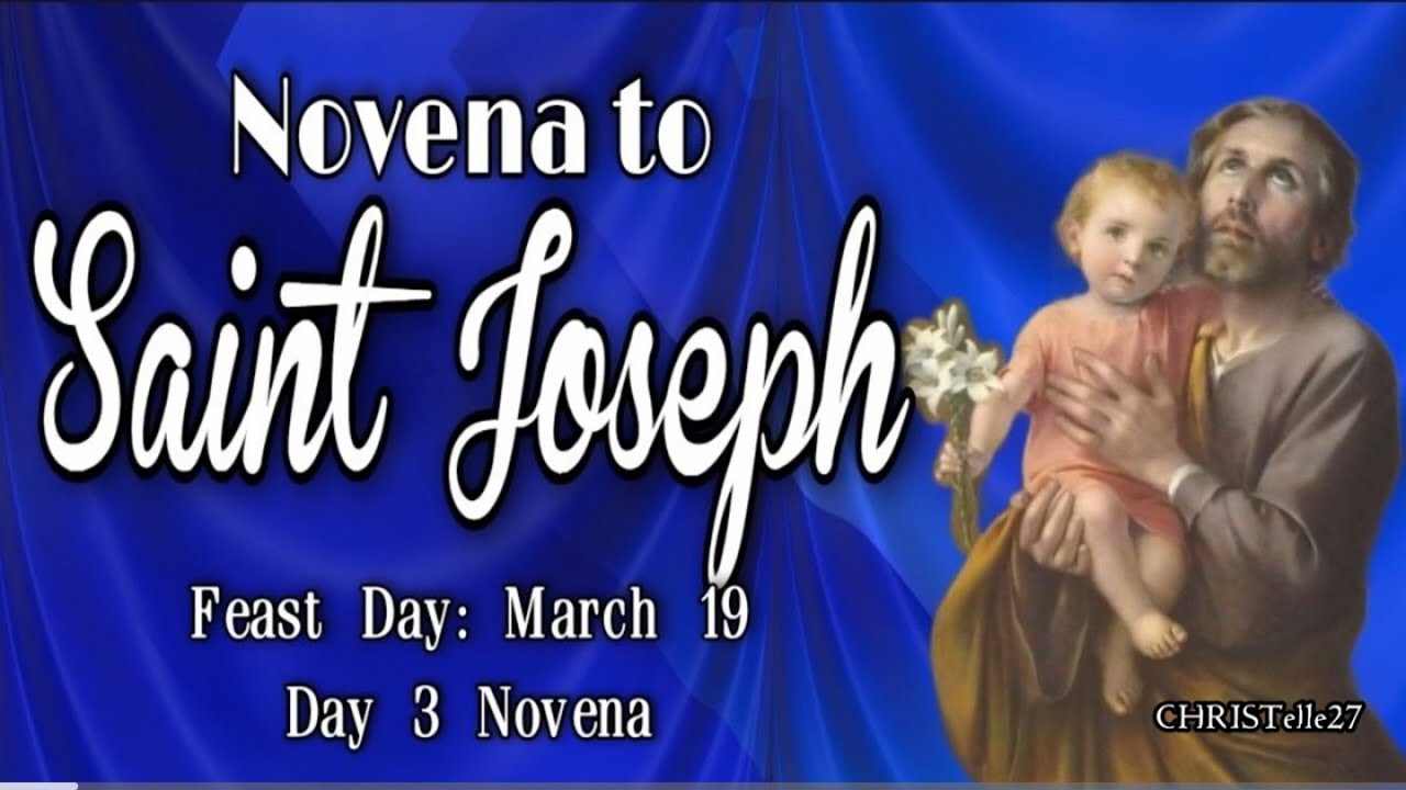 Beautiful Novena to St. Joseph : Day 3 | Man Chosen By The Blessed Trinity