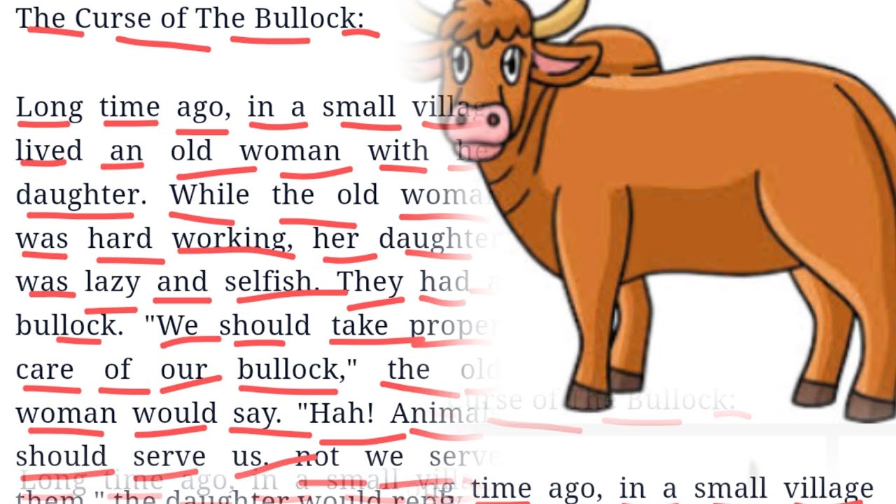 A beautiful #shorts story ( The Curse Of The Bullock) 