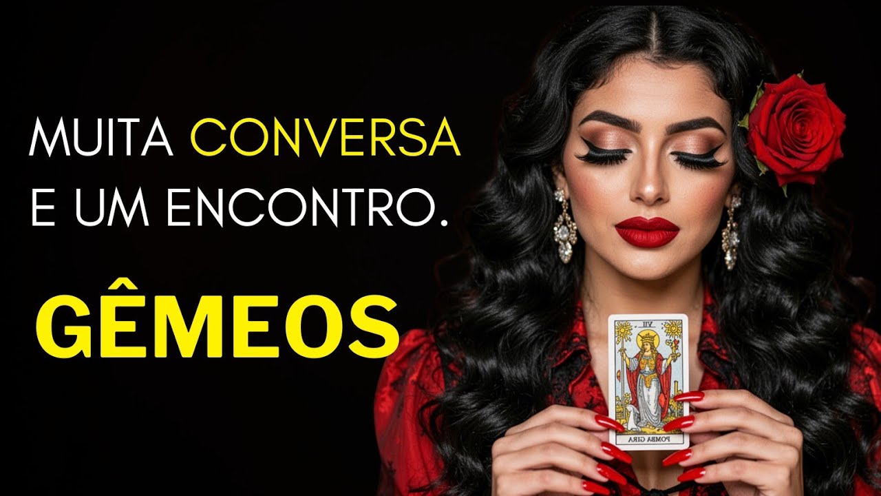 GÊMEOS ♊ MUITA CONVERSA E UM ENCONTRO 💫🌹