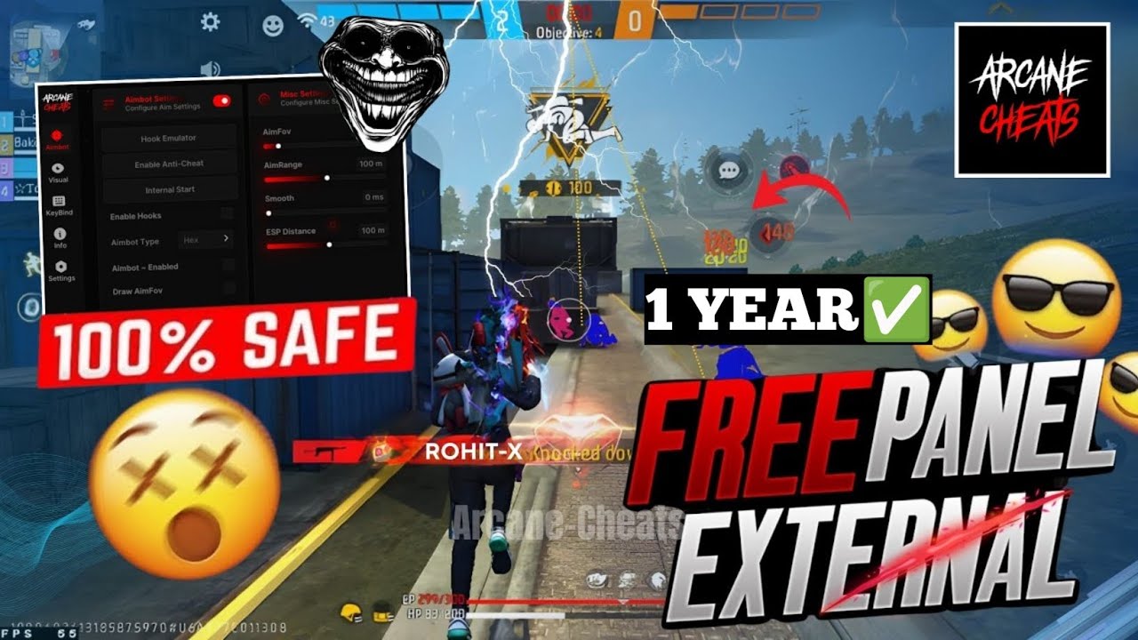 AI AIMBOT 100% ANTIBAN FREE PANEL FOR 10 DAYS @croxyxcheat