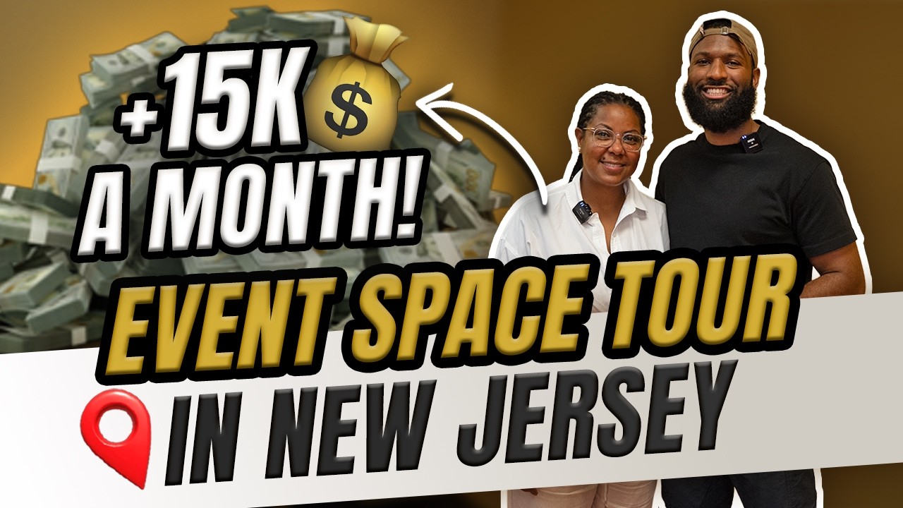 This NEW JERSEY EVENT SPACE is Making +$10K A MONTH!