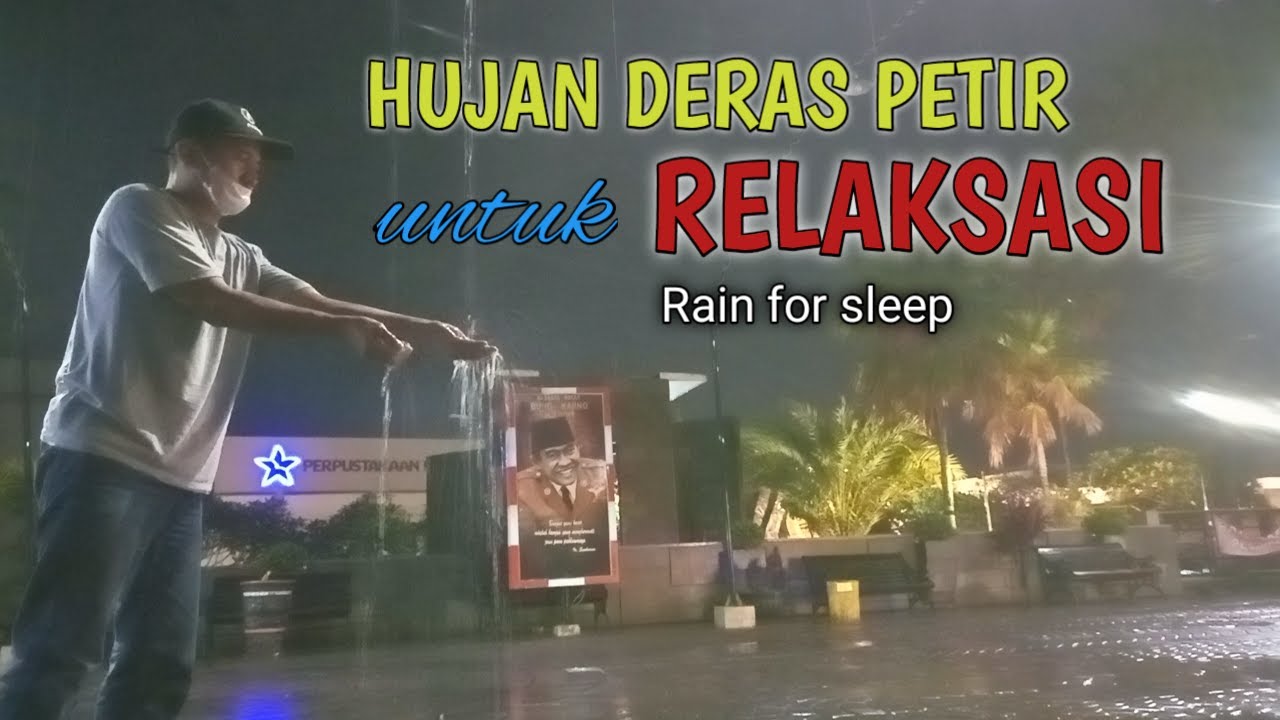MENANGIS DI MALAM TAHUN BARU. HUJAN DERAS PETIR #suarahujan #tahunbaru  #relaxtion
