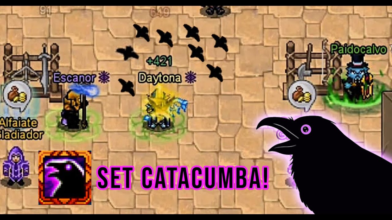 😱 O NOVO SET CATACUMBA &Eacute; INSANO! 🔥 | Warspear Online ⚔️