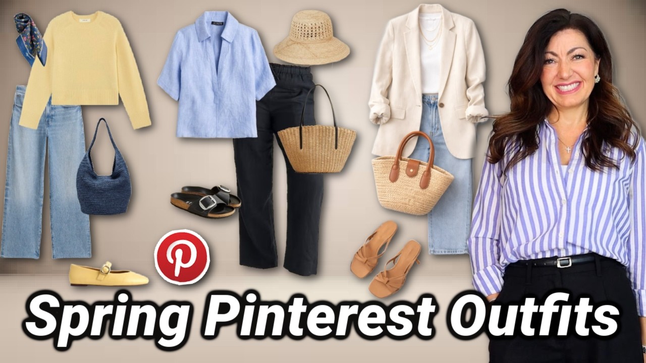 Recreating Spring Pinterest Outfits *With Pieces You Already Own*
