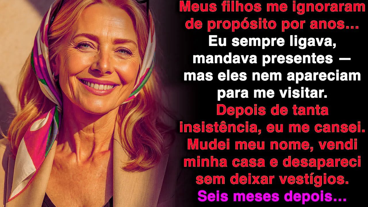 Meus filhos me esqueceram por anos. Eu mudei totalmente minha identidade — mas então…
