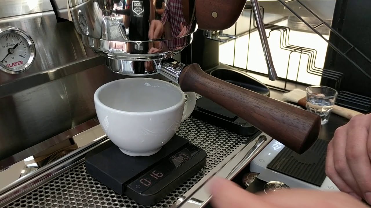 Slayer Espresso Recipe Ramp up - Ramp Down
