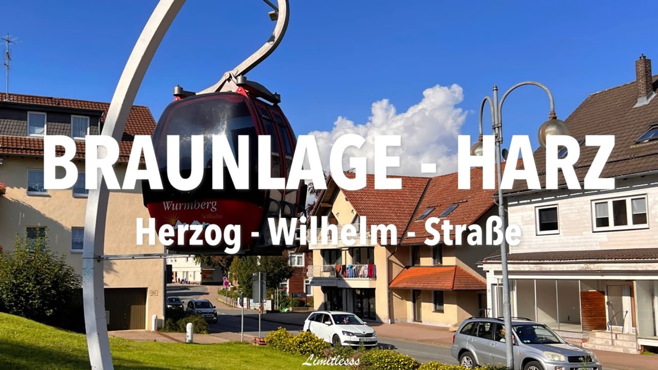 Braunlage im Harz - Germany 🇩🇪 [4K] Walk | Sommer August 2023 | Braunlage ☀️